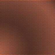 Aluminum grille round copper N2