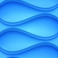 Blue shaded waves abstract vector background N3