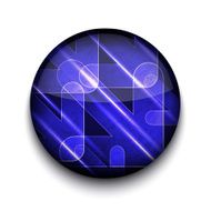 Vector abstract circle app icon N13