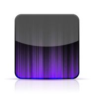 Vector abstract app icon on white background