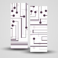 Vector banner set for your design N210