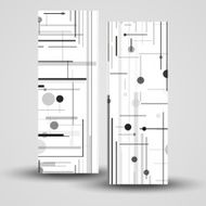 Vector banner set for your design N212