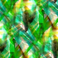 sunlight picture frame watercolor seamless green background