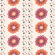 Seamless pattern with flowers N114