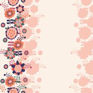 Floral background with a place for text
