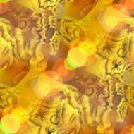 sun glare seamless texture of yellow abstract space planet backg