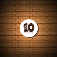 vector brick wall background N2