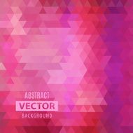 Vector background with pink triangles N4