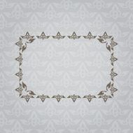 vintage pattern greeting card N2