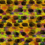 seamless yellow black cubism abstract art Picasso texture water