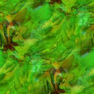 art seamless texture green watercolor