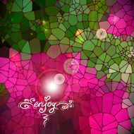 Abstract colorful shining circle vector background N4