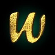 vector golden figure N256