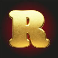 vector golden letter N64