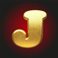 vector golden letter N66