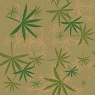 flying hemp background Abstract texture