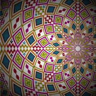 ancient pattern Vector illustration N66