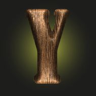 Vector wooden figure N159