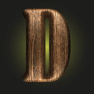 Vector wooden figure N167