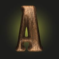 Vector wooden figure N169