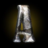 vector old stone letter N69