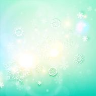 Abstract snowflake background N5