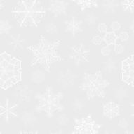 Christmas seamless pattern with big and small snowflakes N2