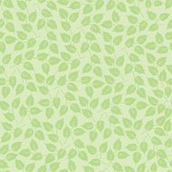 Leaves seamless floral background