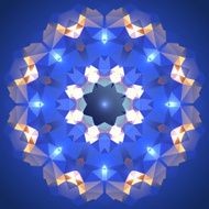 Shining ornamental background for your design