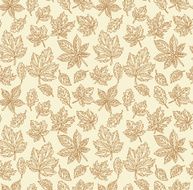 Leaves seamless pattern N42