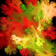 Colorful abstract background Computer generated graphics N13