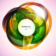 Abstract Speech Bubble Banner N3
