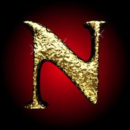 vector golden figure N263