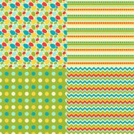 Happy Easter set of seamless patterns N2