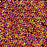 Seamless floral pattern Dark background N2