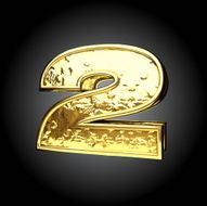 Vector golden figure 2 N3