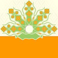 Decorative floral background N40