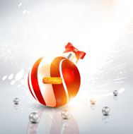Christmas Ornament Orange