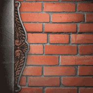 metal and brick background N174