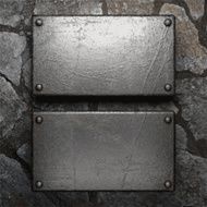 metal and stone background N371