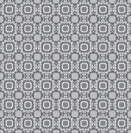 Abstract geometric ornament seamless tile pattern