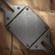 metal and paper background N149