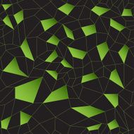 Green vector mosaic grid