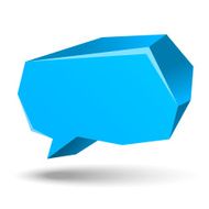 Abstract Speech Bubble N4