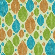 Seamless decorative doodle colorful pattern