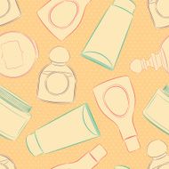 Background with bottles N2