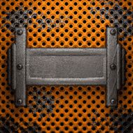 Old metal background N1357