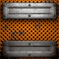 Old metal background N1360