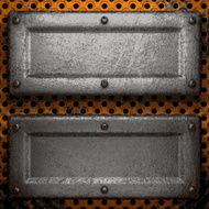 Old metal background N1361