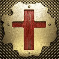 gold and wood background N605